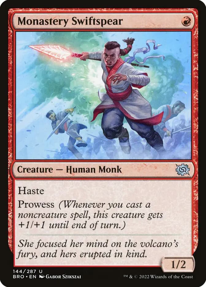 Card image of Monastery Swiftspear