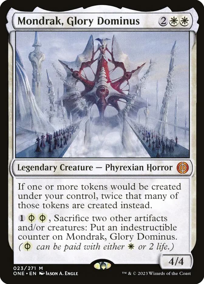 Card image of Mondrak, Glory Dominus