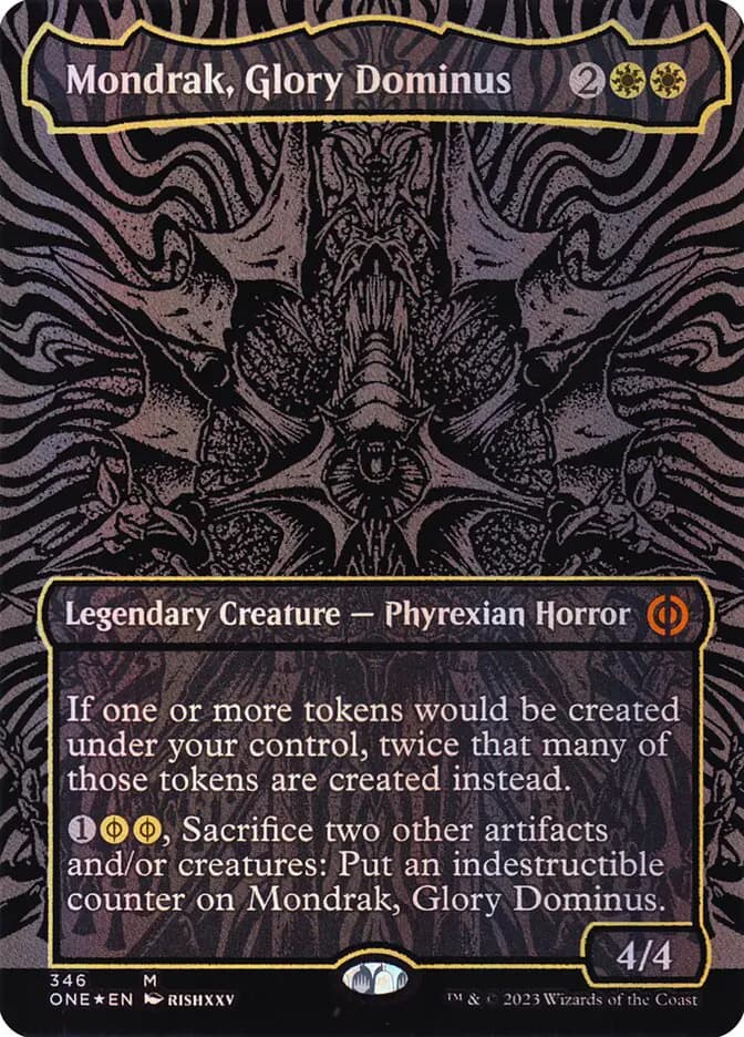 Card image of Mondrak, Glory Dominus