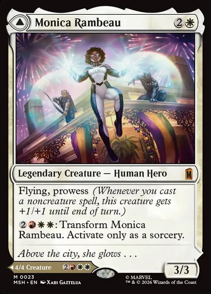 Card image of Monica Rambeau / Photon, Living Light