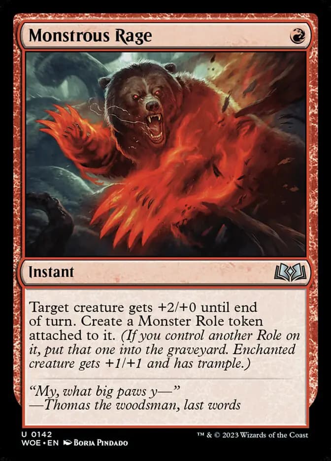 Card image of Monstrous Rage