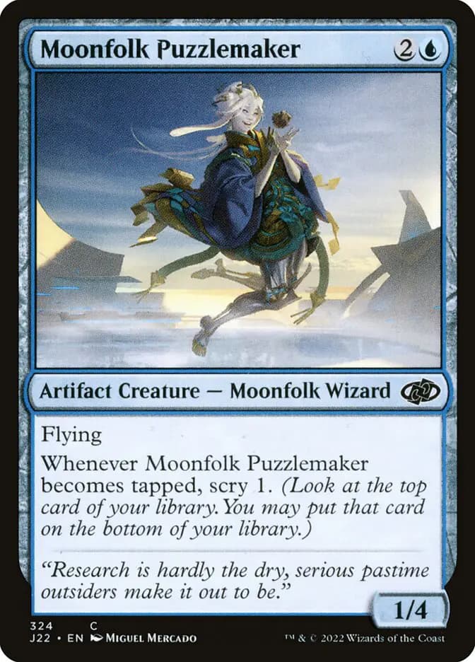 Card image of Moonfolk Puzzlemaker