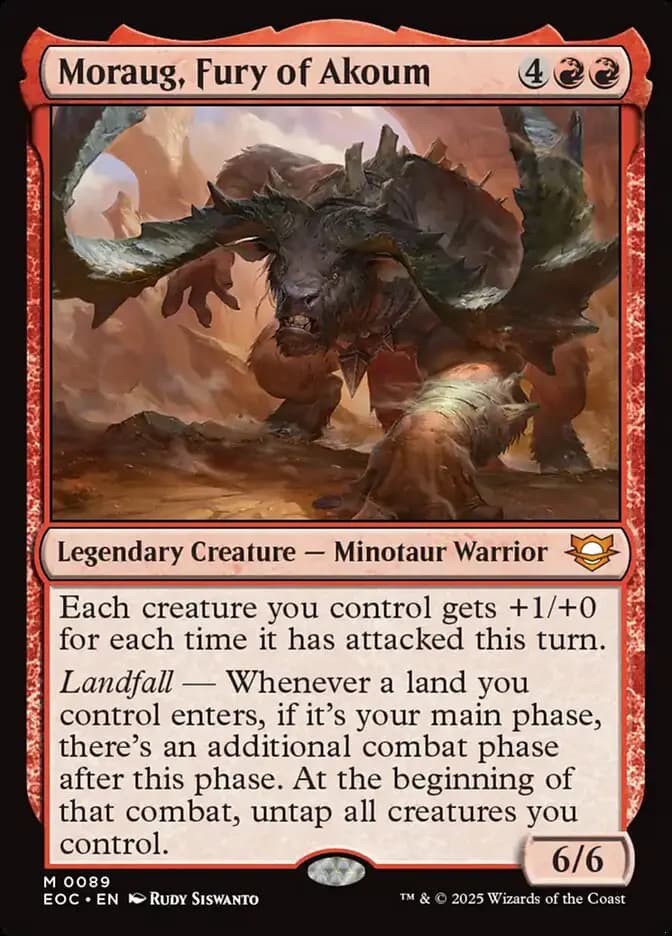 Card image of Moraug, Fury of Akoum
