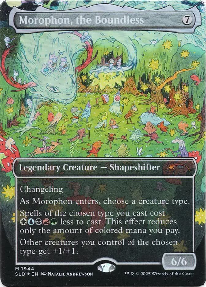 Card image of Morophon, the Boundless