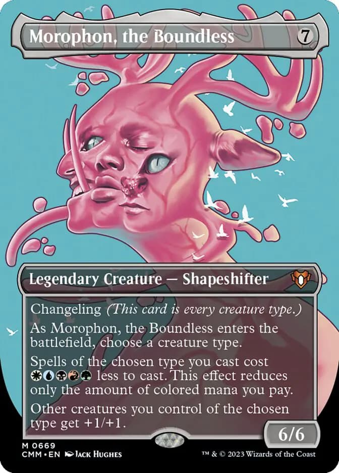 Card image of Morophon, the Boundless