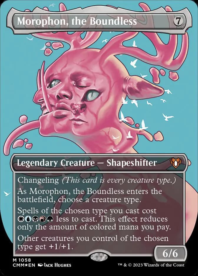 Card image of Morophon, the Boundless