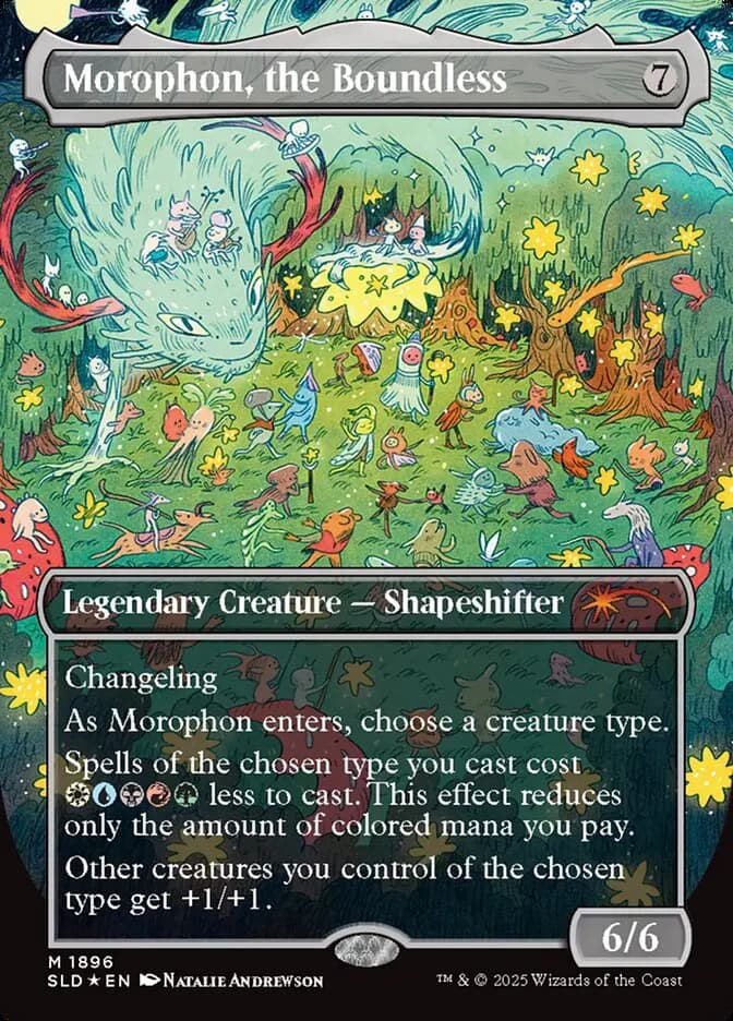 Card image of Morophon, the Boundless