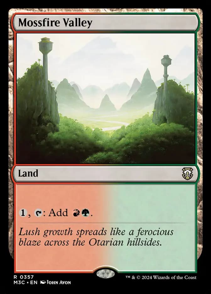 Card image of Mossfire Valley