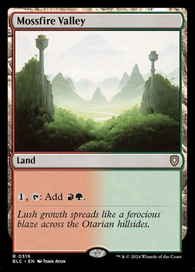 Card image of Mossfire Valley