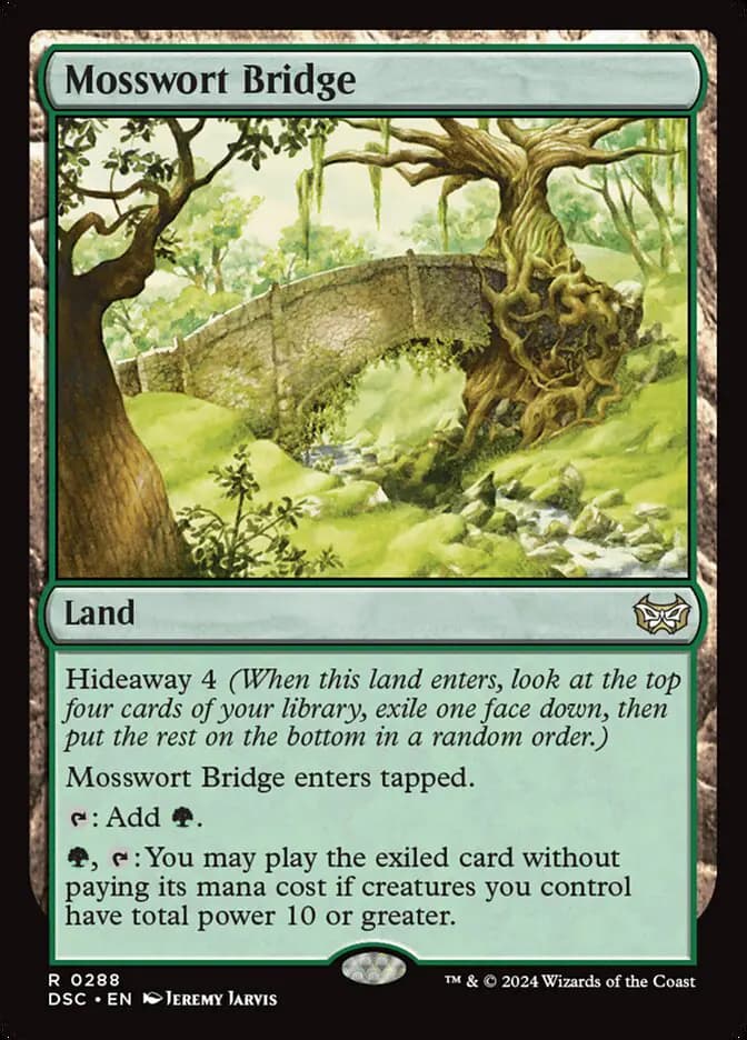 Card image of Mosswort Bridge