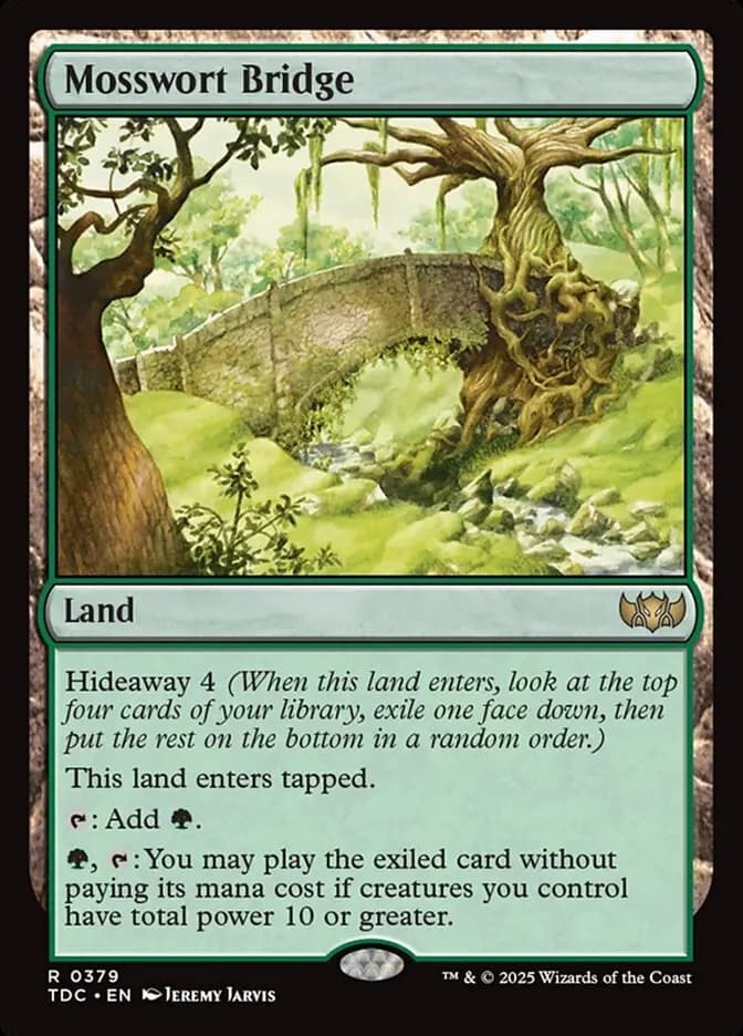 Card image of Mosswort Bridge