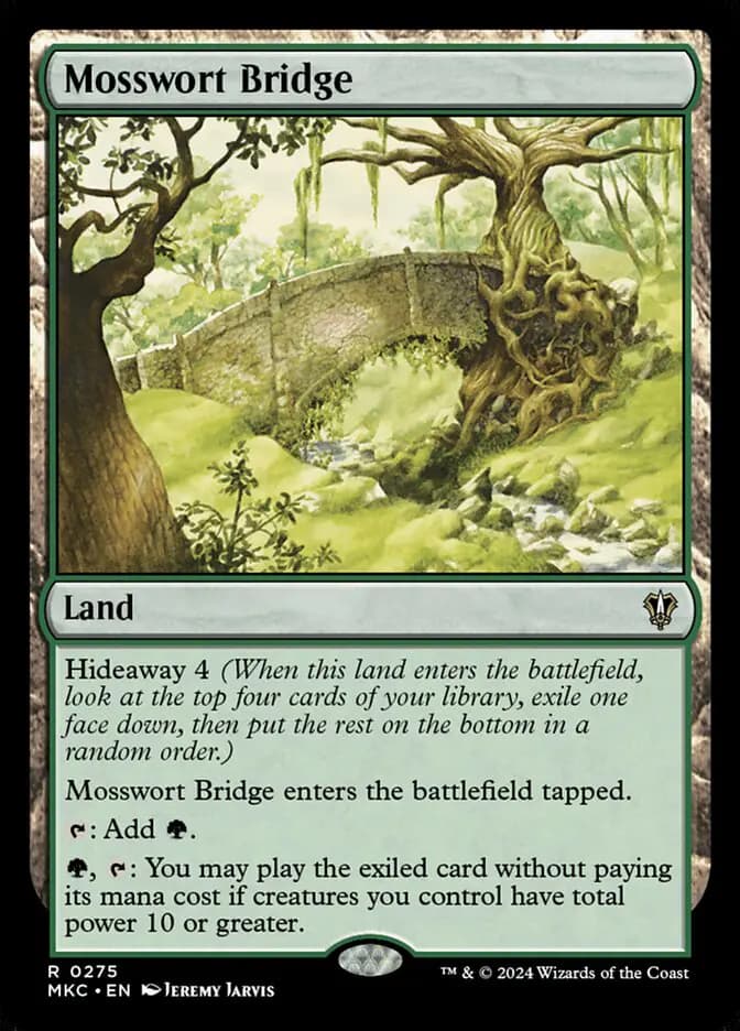 Card image of Mosswort Bridge