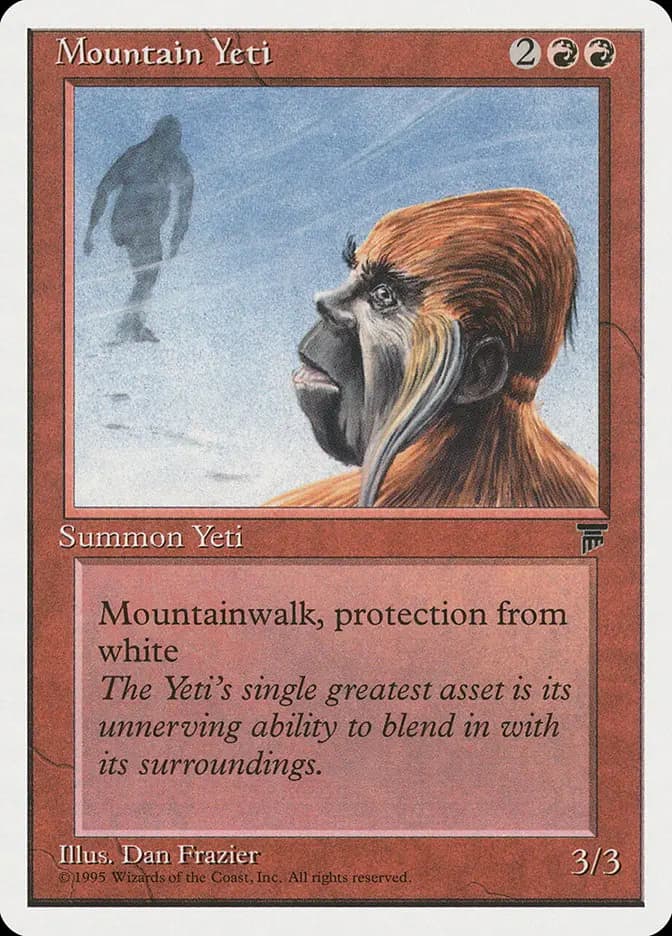 Card image of Mountain Yeti