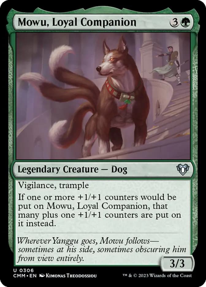 Card image of Mowu, Loyal Companion