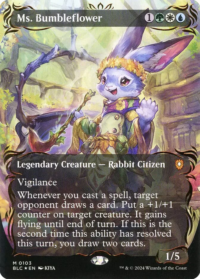 Card image of Ms. Bumbleflower