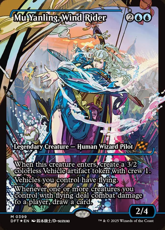 Card image of Mu Yanling, Wind Rider