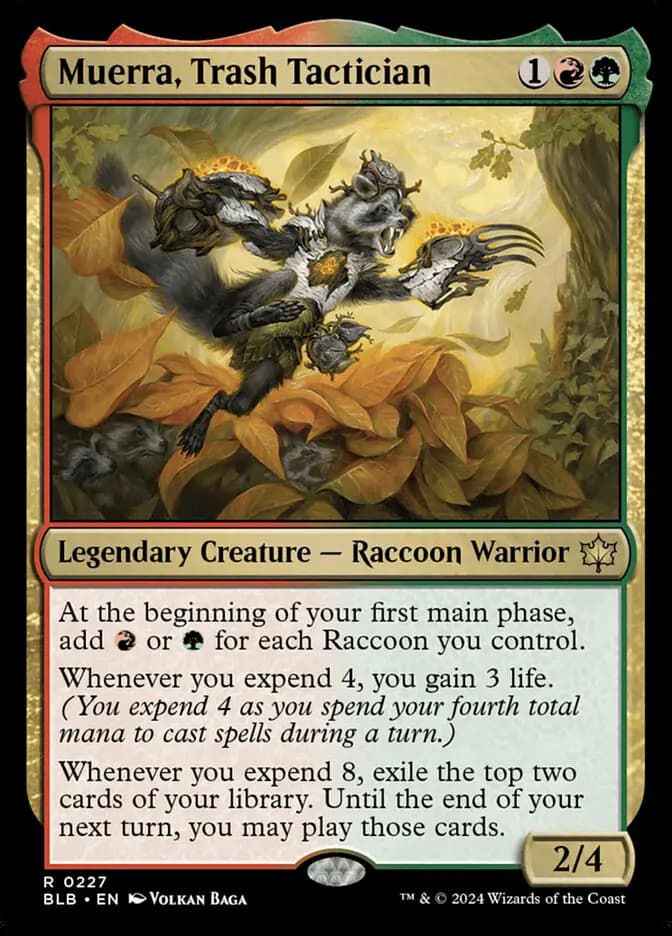 Card image of Muerra, Trash Tactician