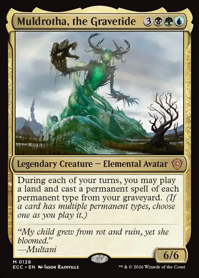 Card image of Muldrotha, the Gravetide