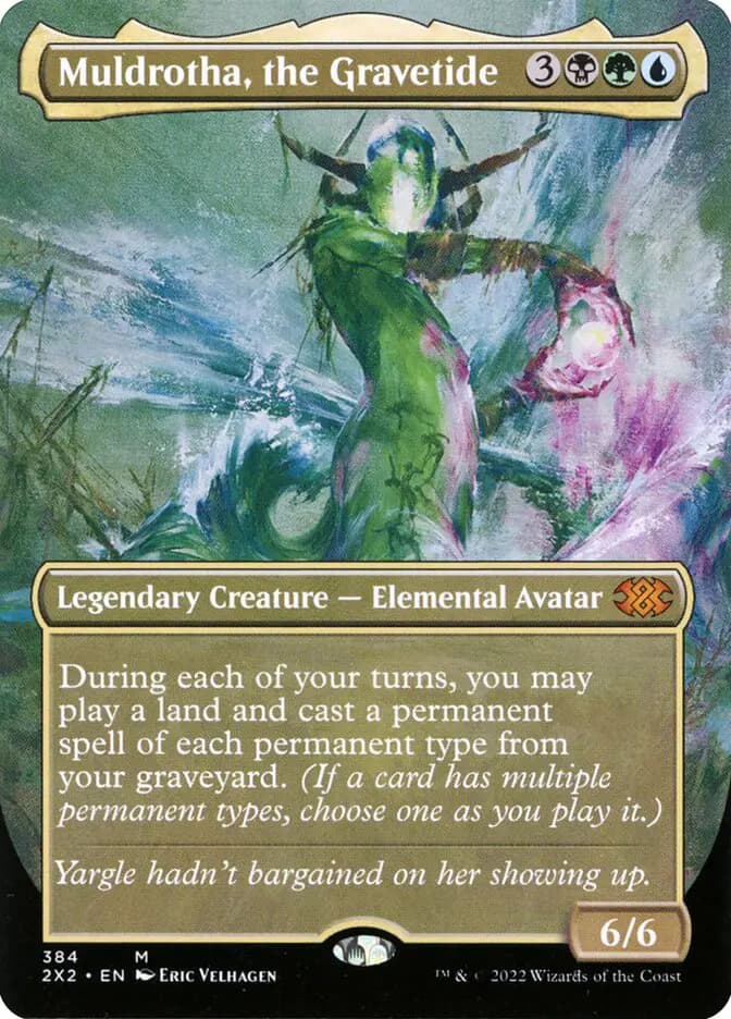 Card image of Muldrotha, the Gravetide