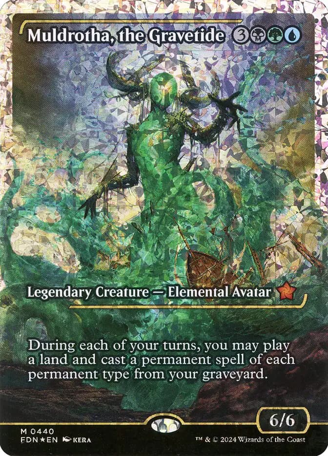Card image of Muldrotha, the Gravetide