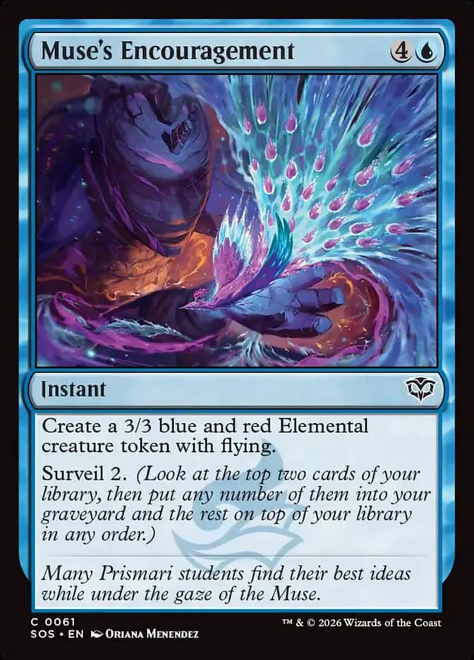 Card image of Muse's Encouragement