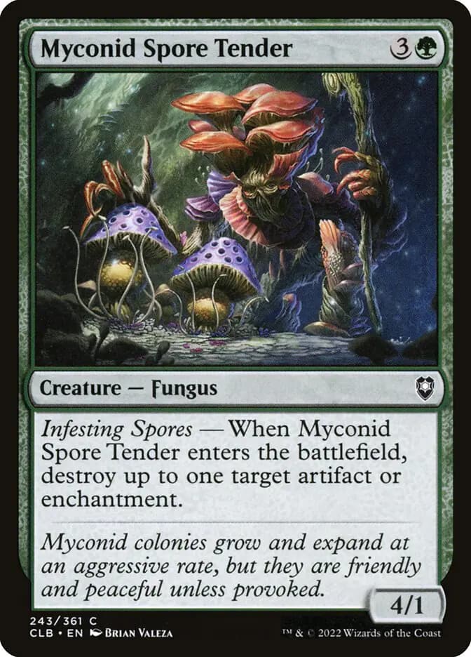 Card image of Myconid Spore Tender