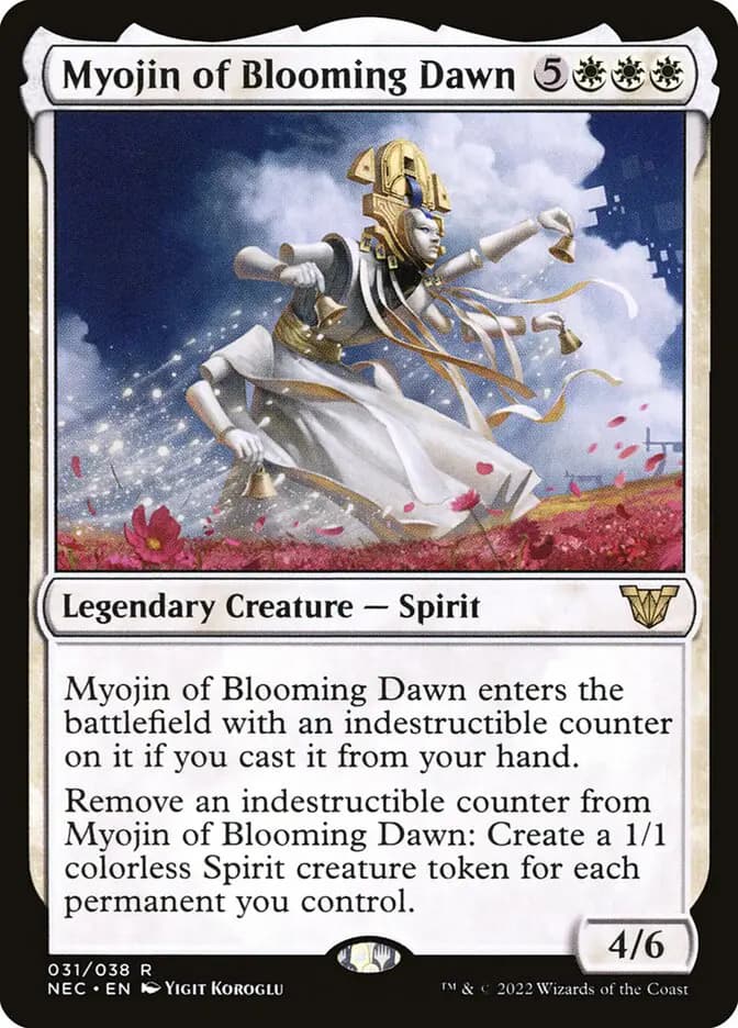 Card image of Myojin of Blooming Dawn