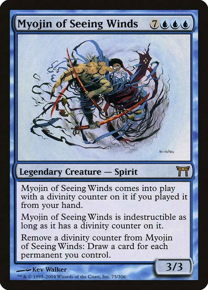 Card image of Myojin of Seeing Winds