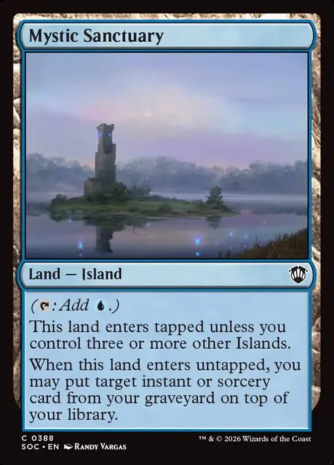 Card image of Mystic Sanctuary