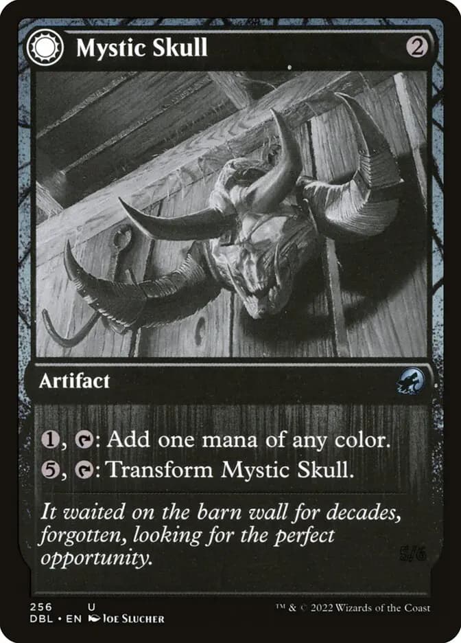 Card image of Mystic Skull / Mystic Monstrosity