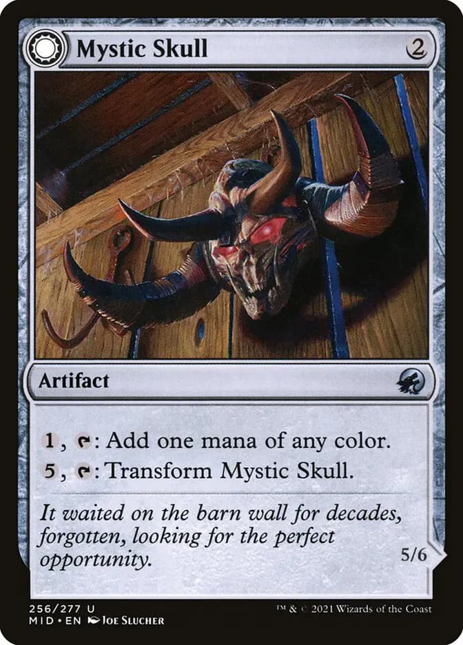 Card image of Mystic Skull / Mystic Monstrosity