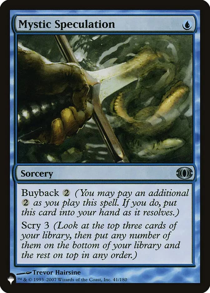 Card image of Mystic Speculation