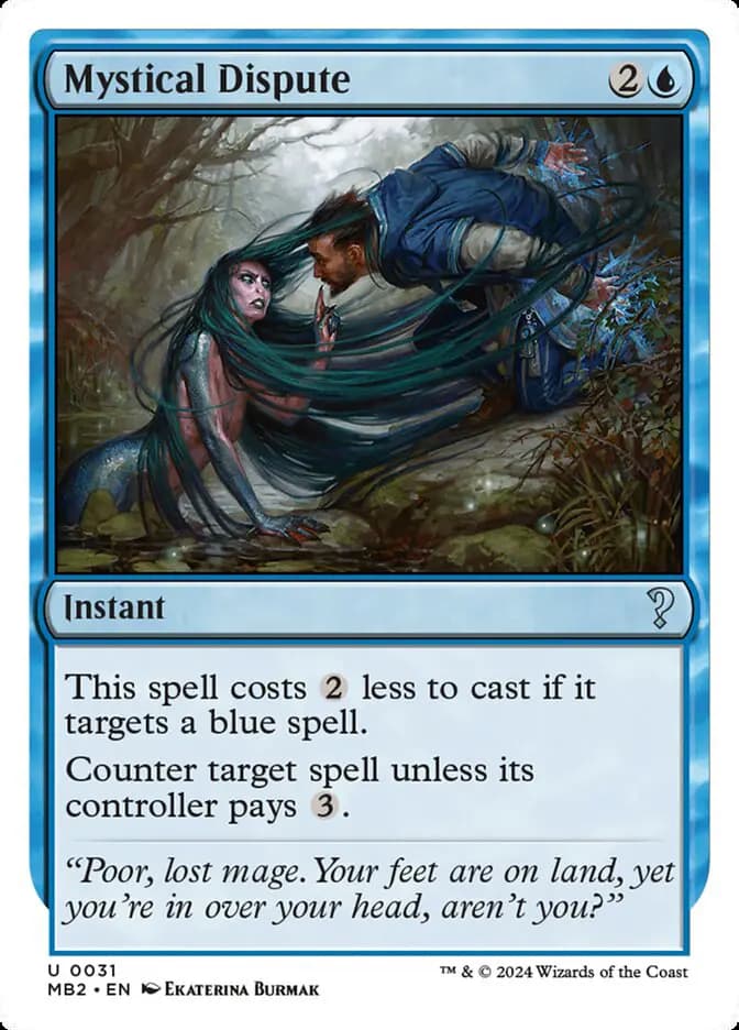 Card image of Mystical Dispute