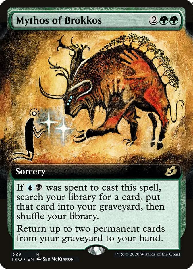Card image of Mythos of Brokkos