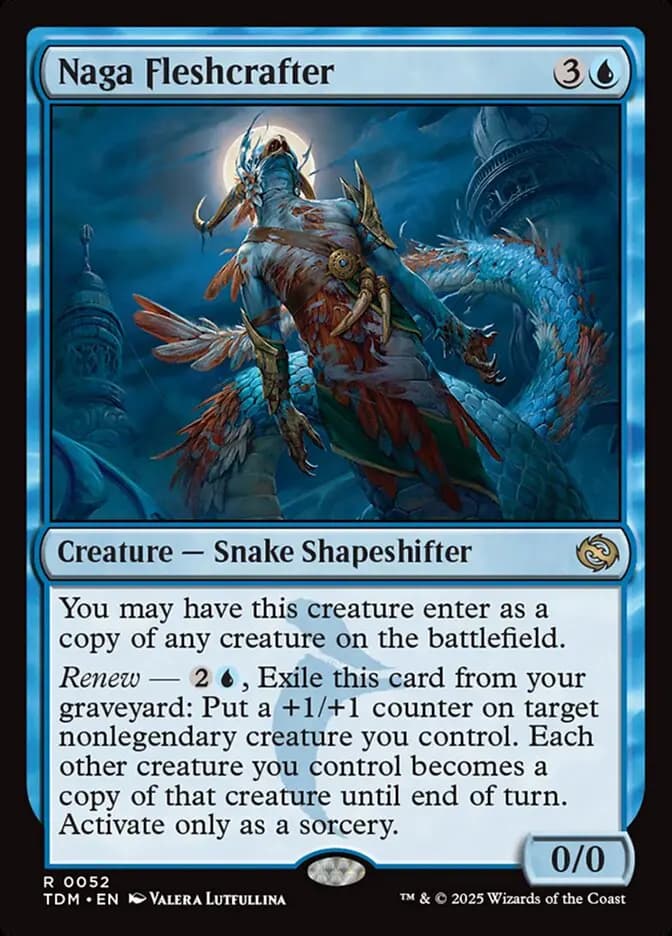 Card image of Naga Fleshcrafter