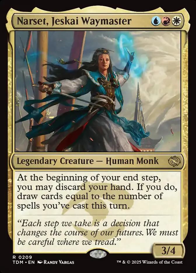 Card image of Narset, Jeskai Waymaster