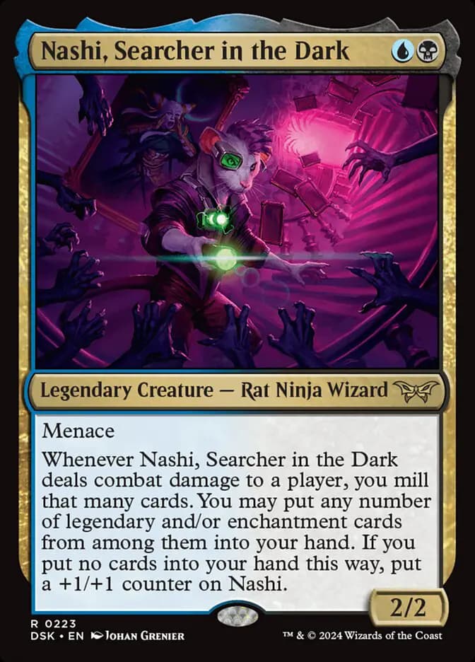 Card image of Nashi, Searcher in the Dark