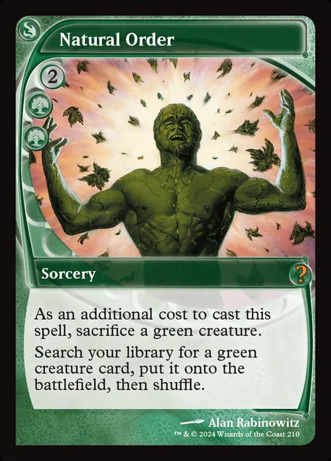 Card image of Natural Order