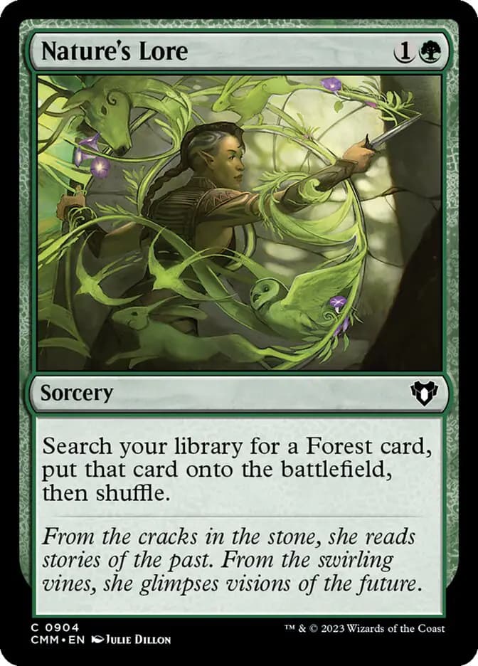 Card image of Nature's Lore