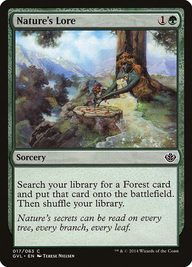 Card image of Nature's Lore