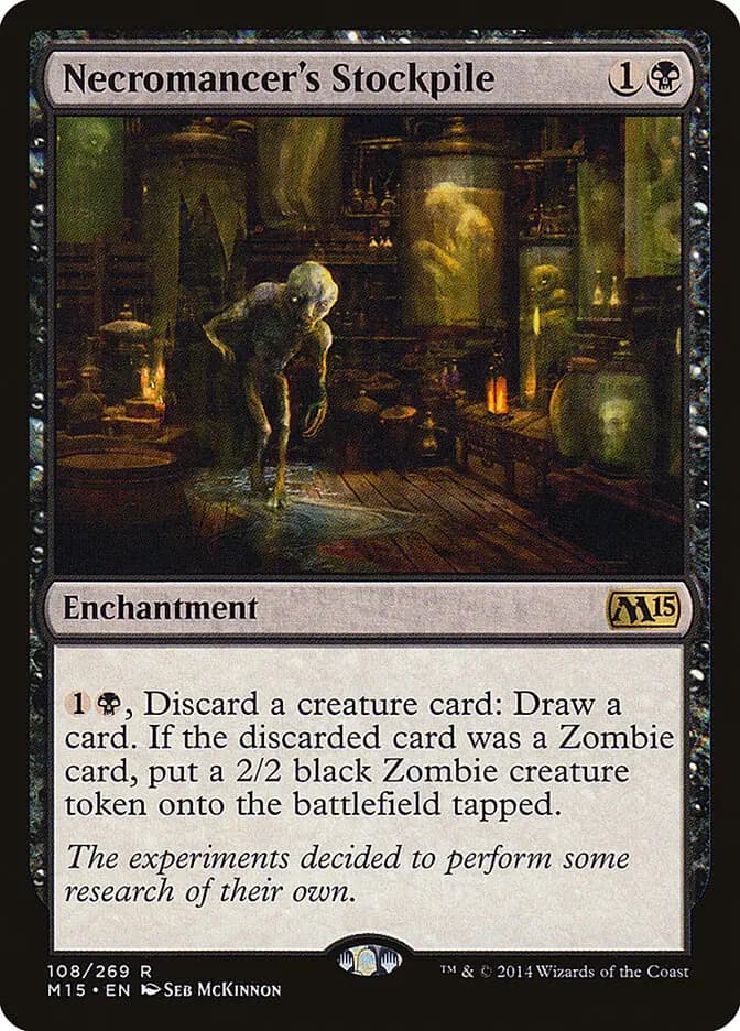 Card image of Necromancer's Stockpile