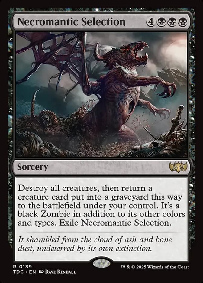Card image of Necromantic Selection