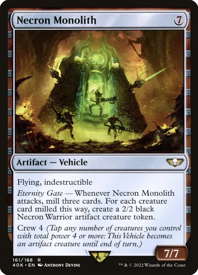 Card image of Necron Monolith