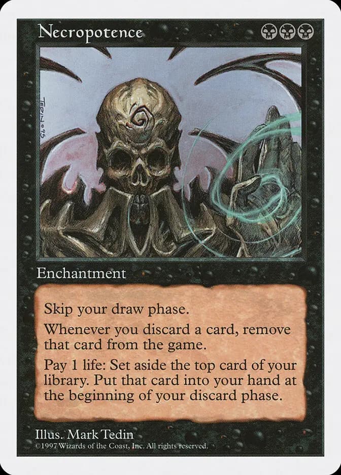 Card image of Necropotence