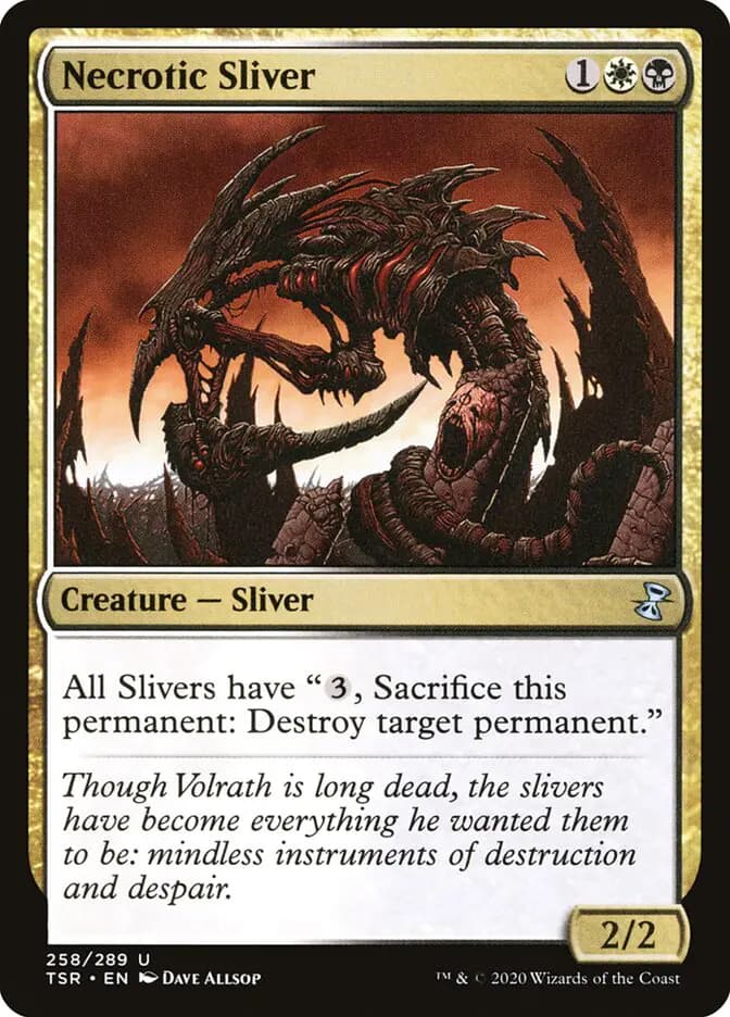 Card image of Necrotic Sliver