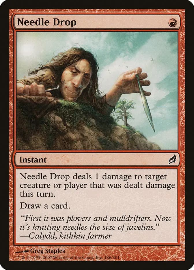 Card image of Needle Drop