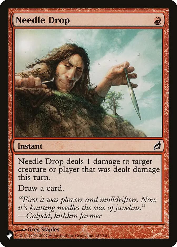 Card image of Needle Drop