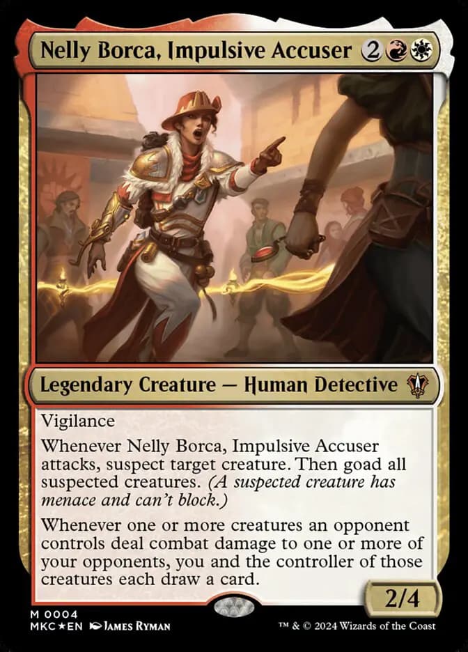 Card image of Nelly Borca, Impulsive Accuser