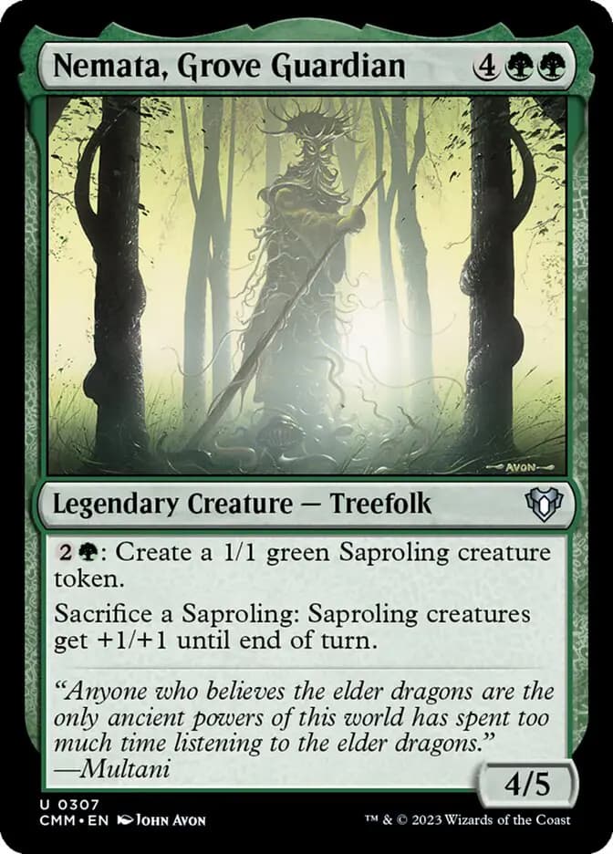 Card image of Nemata, Grove Guardian