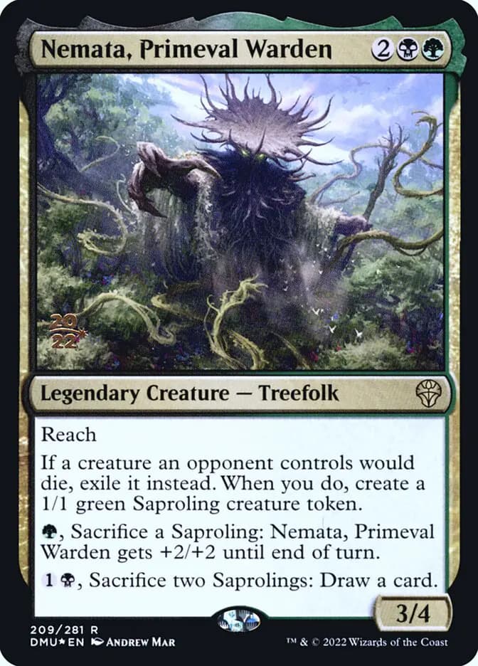 Card image of Nemata, Primeval Warden